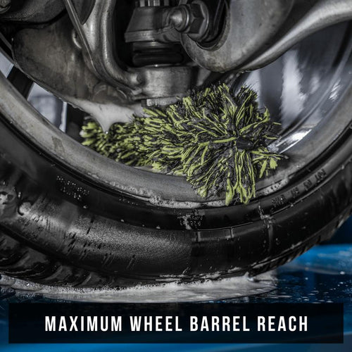 TerraEdge Viking Wheel Barrel Brush