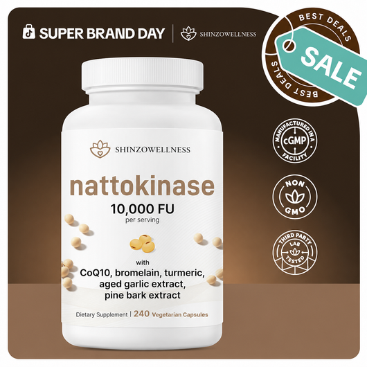 Nattokinase 10,000FU Complex Supplement